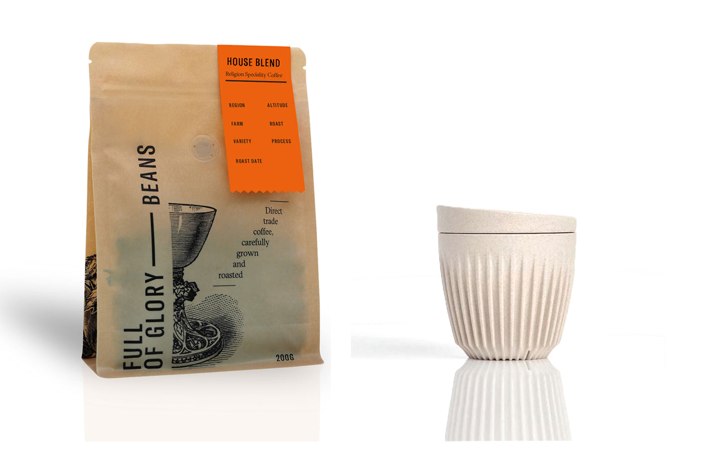 Huskee Cup + House Blend