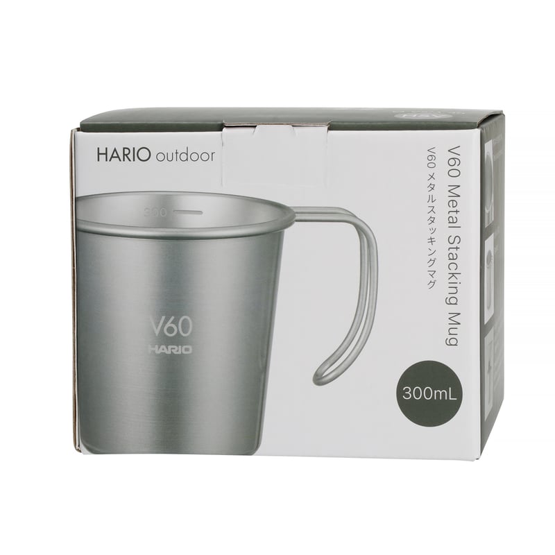 HARIO V60 Vaso metálico Outdoor